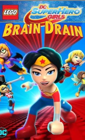 Lego DC Super Hero Girls: Brain Drain 2017 720p WEB-DL 600MB x264 English