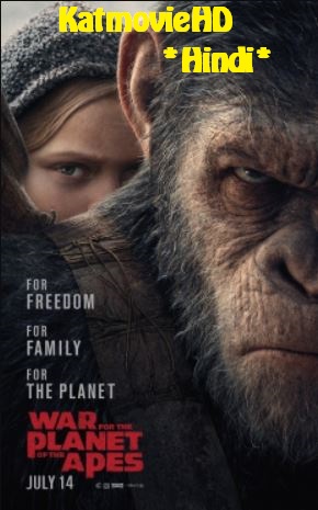 War for the Planet of the Apes 2017 Hindi CAMRip x264 AAC 1GB 380MB 480p