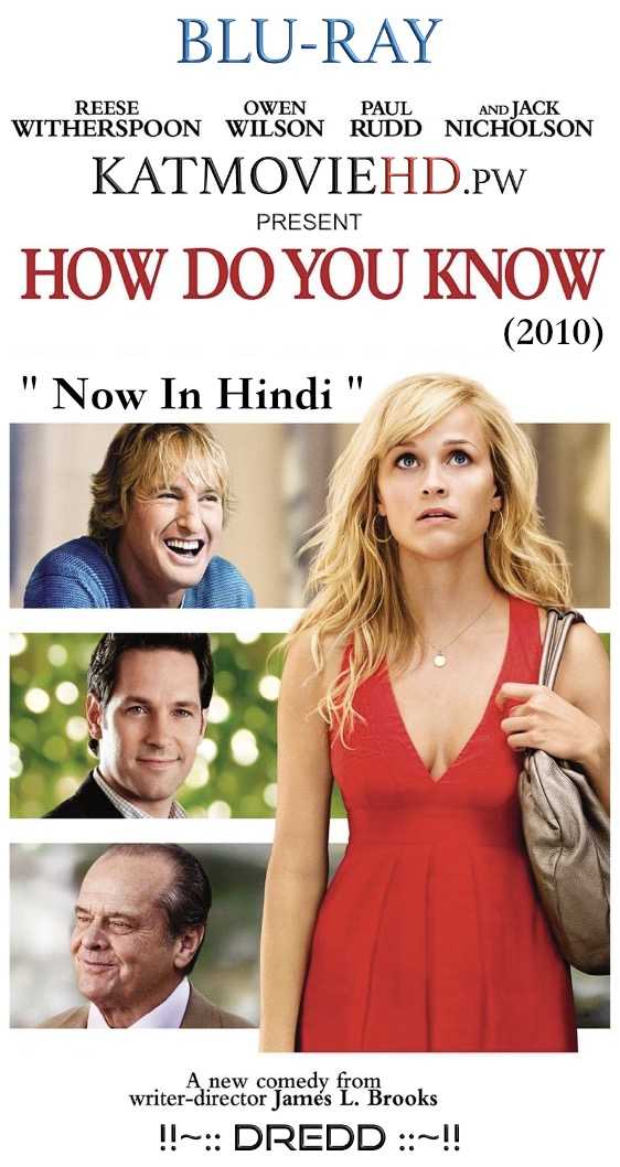 How Do You Know 2010 BRRip 480p 720p Dual Audio [Hindi – English] x264 Esubs .