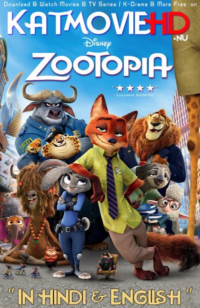 Download Zootopia (2016) BluRay 720p & 480p Dual Audio [Hindi Dub – English] Zootopia Full Movie On KatmovieHD.nl